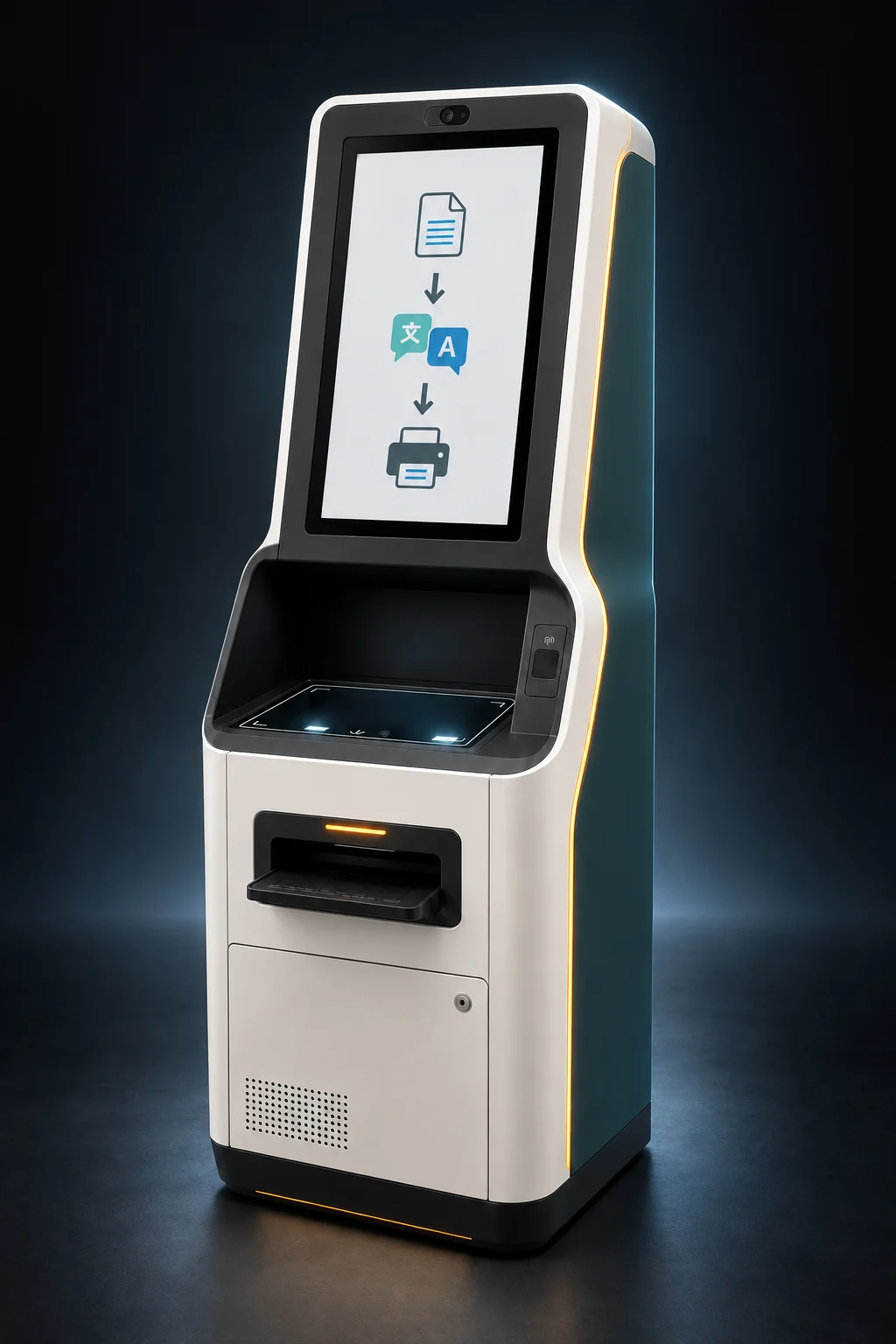 Kiosek pro samoobslužný překlad